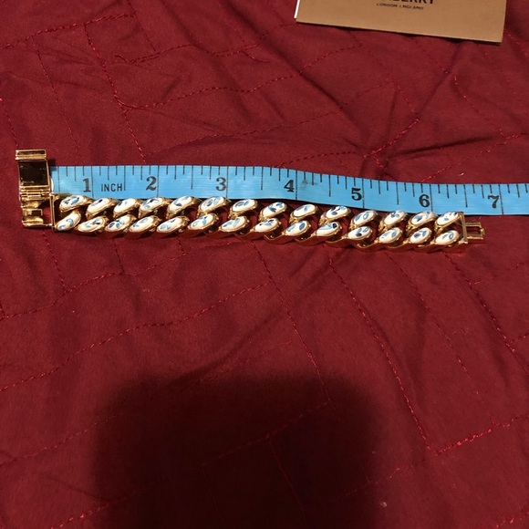 Authentic Burberry Link Bracelet - Picture 8 of 9